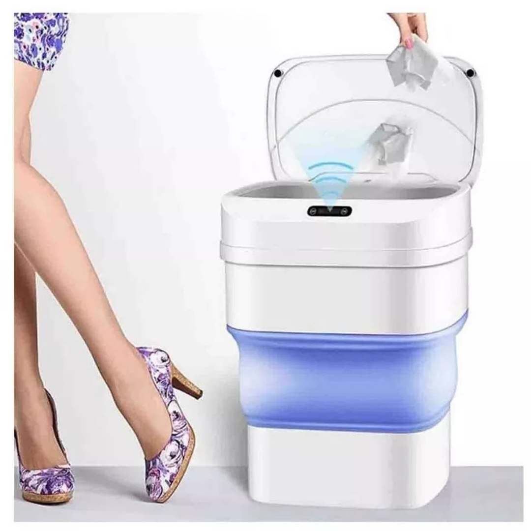 🗑️BASURERO INTELIGENTE DIGITAL Y PLEGABLE🗑️
