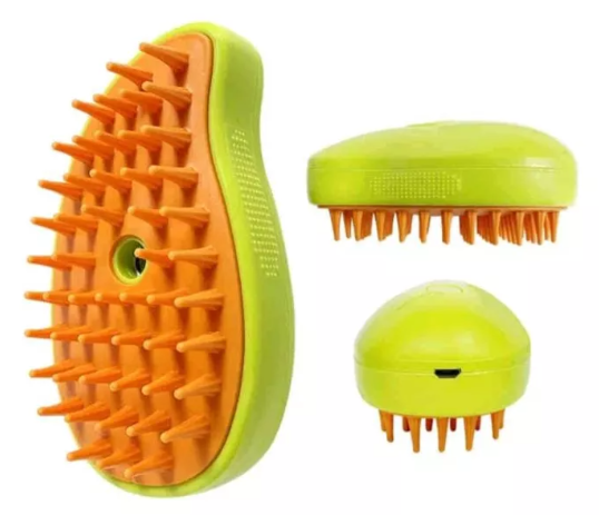 CEPILLO VAPORIZADOR DE MASCOTA 3 EN 1