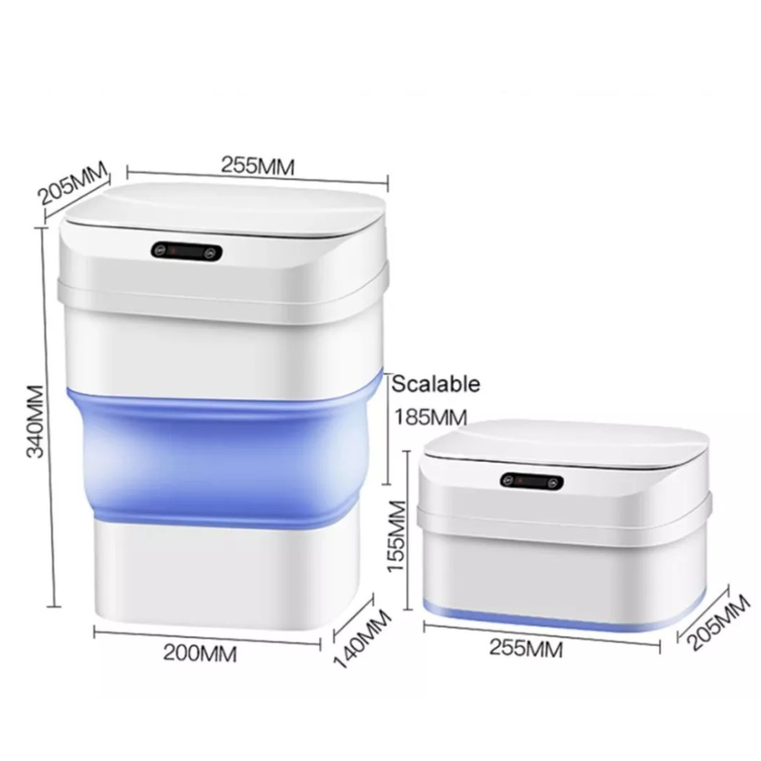 🗑️BASURERO INTELIGENTE DIGITAL Y PLEGABLE🗑️